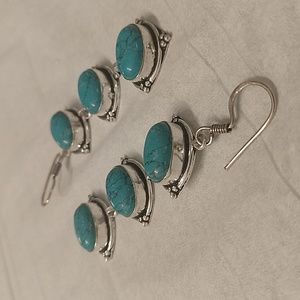 Turquoise earrings